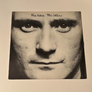 Phil Collins “Face Value” Vinyl Record
